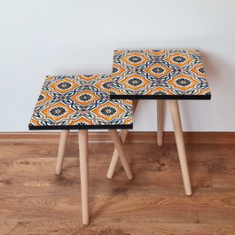 Hanah Home Mesas Nido Multicolor (2 Piezas)